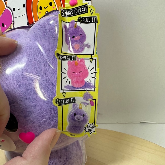 Fluffie Stuffiez UNICORN Purple Surprise Reveal Unboxing Collectible Plush New - Picture 4 of 5